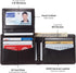 Alpine Swiss Connor Executive Bifold Wallet | Business Passcase for Men | Premium Leather | Dual ID Windows | RFID Blocking | Gift Box Included So...
