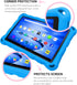 Fire 7 Tablet Case for Kids,Not Compatible with 2022 New, OQDDQO Extra Thick Protective Layer Double-Layer Shockproof in Four Corners Compatible w...