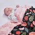 Baby Blanket for Boys Girls Super Soft Blanket,Fluffy Warm Lightweight Baby Receiving Blankets,Double Layer with Dotted Backing for Toddler Nurser...