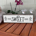 Home Wood Signs (Medium - Wood And Metal, Home Sweet Home)...