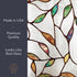 Artscape Cascade Sidelight | Window Privacy Film Stained Glass Pattern | Non-Adhesive & UV Protection | Easy to Apply & Removable | 12 x 83 inches...