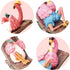 Pink Flamingo Garden Statues Flamingo Ornaments Small Flamingo Statue Summer Tropical Coastal Desk Decor Yard Art Ornament Housewarming Gifts Outd...
