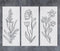 GSS Designs Tall Wildflower Stencils for Painting Large Flower 7x16Inch Flowers Stencil Bouquet Painting Stencils for Wood Wall Canvas...