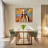 Posterizer 1 pcs- psychedelic funky hippie colorful person 3-Fantasy & Fiction Art-Retro Art- Living Room Bedroom Decor- unframed wall art...