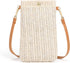 Small Straw Woven Crossbody Bag Cell Phone Purse Shoulder Straw Clutch Summer Beach Wallet Handbags For Women Girl Vacation...