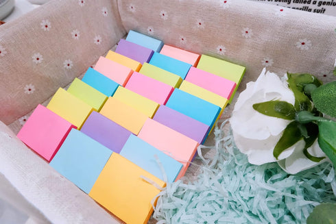(24 Pack) Sticky Notes 1.5x2 in, 8 Colors Post Self Sticky Notes Pad Its, Bright Post Stickies Colorful Sticky Notes for Office, Home, School, Mee...