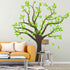 Amaonm Removable Cartoon Giant Brown Tree Wall Decals DIY Leaves Wall Sticker Peel and Stick Wall Decor for Nursery Kids Girls Nursery Room Bedroo...
