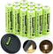 Henreepow Rechargeable AA Batteries, Ni-MH Double A Solar Batteries High Capacity 1.2V Pre-Charged for Outdoor Solar Lights, String Lights?Pathway...