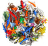 80 Pieces Sea Creatures Toys for Kids,Assorted Vinyl Plastic Ocean Animals Toys for Party Favors Classroom Educational Goodie Bag Filler Cupcake T...