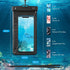 2 Pack Waterproof Phone Pouch - Large Water Proof Phone Pouch iPhone 15/14/13/12 Pro Max XS Samsung, up to 8.8", IPX8 Cellphone Dry Bag Beach Esse...