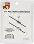Field Guardian 10-Pack Polyrope Connector, 1/4-Inch,silver...