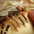 Yeaqee Luxury Wood Ballpoint Pens 1.0mm Elegant Fancy Writing Pens Wooden Black Ink Pens Graduation Gift Pen for Men Women Employee Teacher Journa...