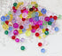 1600Pcs Crystal Beads, BetterJonny Glass Beads Assorted Crystal Faceted Beads Crystal Glass Beads Bulk for Bracelets, Necklace DIY Crafts Jewelry ...