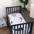 NoJo Seas The Day Multi Sea Animals Blue and White 100% Cotton Photo Op Fitted Crib Sheet...