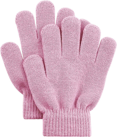 12 Pairs Kids Winter Gloves, Children Bulk Pack Fun Colorful Cute Magic Glove for Boys & Girls...