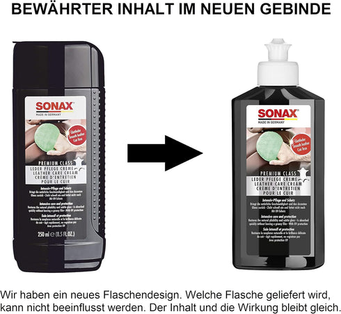 SONAX (282141 Premium Class Leather Care Cream - 8.45 fl. oz....