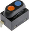 Dorman 901-302 Power Window Switch - Front Left and Right, 1 Button Compatible with Select Ford Models...