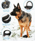 Dog Collar Tactical with Airtag Universal Holder, Pet Collar with Handle and Heavy Duty Metal Buckle for Medium and Large Dogs (L)...