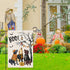 Halloween Boo Garden Flag Dogs Spooky Double Witch Hat Sided Burlap for Outside Farmhouse Decor for Outdoor Holiday Decoration Yard Flags (Boo 12"...