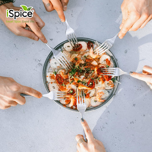 iSpice - Salt-Free | Sugar free | 100% Fat Free Pure Wellness Seafood Super Spice Blend | All Natural | Ready to use as is | No preparation is nec...
