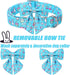 Dog Collar Easter Gift with Tie, Rabbit Egg Male Dog Collar with Safety Metal Buckle Adjustable Puppy Collars for Small Medium Large Boy & Girl Do...