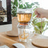 GROSCHE Aberdeen Tea Infuser Teapot & Smart Tea Maker - BPA-Free, Drip-Free Design | Coaster | Easy Brew | Easy Clean Steeper (17.7 oz - 525 ml)...
