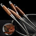 REDANT Stainless Steel Big Serving Spoons for Cooking - Metal Basting Spoon With Wooden Handle - Large Kitchen Spoon For Cooking,Mixing, Serving, ...