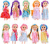 Mini Dolls for Girls?3 Inch Little Dolls Girl Dolls for Dollhouse?Include 10 Pieces Girl Small Dolls, 10 Sets Handmade Doll Clothes...