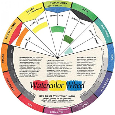 The Color Wheel Company Watercolor Wheel Watercolor Color Wheel...