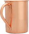 Copper Mules PURE Copper Mug RAW Copper Interior Ideal for Ayurvedic Health Benefits and Moscow Mules - Straight Smooth Finish - Authentic and Str...