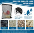 Fish Tank Media Mesh Filter Bag - 10 Pcs Aquarium Filter Bags High Flow Fine Mesh Net with Plastic Zipper for Fish Tank Bio Balls, Pelletized Carb...