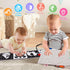 2 PCS Black and White High Contrast Baby Toys 0-6 Months Soft Crinkle Book for Early Education Montessori Sensory Toys for Newborn Brain Developme...