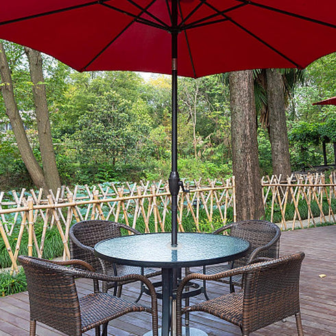 2Pcs Patio Table Umbrella Hole Ring Umbrella Stabilizer Sleeve Umbrella Plug Silicone Umbrella Cone Wedge Plug Outdoor Patio Table Ring for 2 to 2...