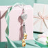 Frienda Bling Heart Diamond Car Accessories for Women, Crystal Car Rear View Mirror Charms Car Decoration Valentine's Day Gifts Lucky Hanging Inte...