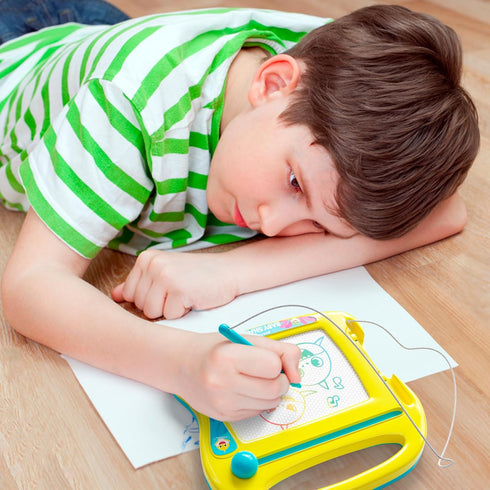 Lollipop Baby Shark Travel Magnetic Drawing Board for Boys or Girls, On The Go Drawing Board...