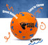 Indestructible Dog Ball, Orange - Tough Dog Toy for Aggressive Chewers, Great for Indoor and Outdoor Play, Soft Dog Toy for Fetch...