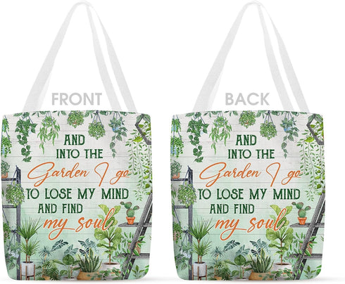 Gardening Gifts - Gifts For Gardeners - And Into The Garden I Go To Lose My Mind And Find My Soul Gardening Tumbler 20 oz For Plant Lovers - Gift ...