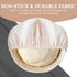 2 Pcs Bread Proofing Basket Cloth Liner, Oval Baking Dough Sourdough Baskets Cover Proofing Cloth for Bakery Home Baking- about 10 inch...