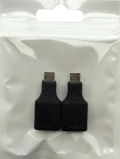 USB 2.0 Micro USB Male to USB Female OTG Adapter (2 Pack)...
