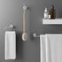 Pfister Visalia Towel Ring, Hand Towel Holder for Bathroom, Wall-Mounted, Screw-In, Polished Chrome Finish, BRBVSL0C...