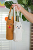 Pearhead Sherpa Wine Bottle Gift Bag, Ghost Wine Bottle Bag, Halloween Party Ideas, Sherpa Wine Gift Bag, Funny Fall Housewarming Ideas...