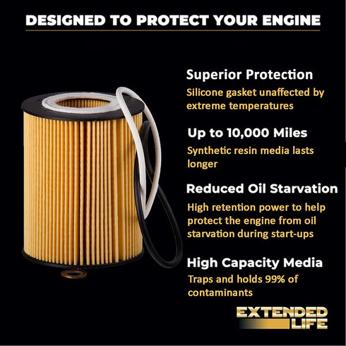 Premium Guard Oil Filter, Extended Life Premium Guard5607EX| Fits BMW 2007-18 X5, 2007-13 328i, 2013-17 X3, 2012-16 328i, 2007-17 X3, 2007-15 335i...