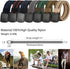 LionVII Nylon Belts Men, Breathable Web Belt with YKK Plastic Buckle Durable for Working, Trim to Fit 28-49" Waist...