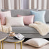 Top Finel Decorative Throw Pillow Covers 18x18 Set of 2, Cream White Couch Square Pillow Covers for Sofa Bed, Soft Velvet Cushion Covers with Pom ...