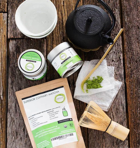 Matcha Wellness Superior Culinary Grade Organic Matcha Powder – 3.5oz Authentic Japanese Green Tea Powder from Kyoto – Perfect for Matcha Lattes, ...