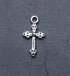 50 Pcs Vintage Crucifix Pendants Beading Charms with Hole Small Chic Elegant Metal Religious Bulk Cross for Jewelry Making Kit DIY Bracelet Neckla...
