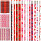 Valentine's Day Pencils for Kids Red Heart Pencils Bulk with Erasers 60 Pcs Valentines Wood Pencils for Goodie Bags Fillers Exchange Gifts School ...