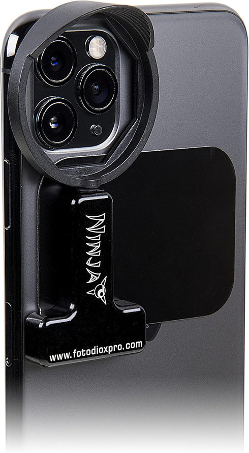Ninja Lens Hood Kit - Creative Universal & Magnetic Accessories for Smartphones: Ninja Magnetic Core, 55mm Lens Hood...