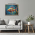 Posterizer 1 pcs- Beautiful Abstract print of a fish in the sea-Art for Animal Lovers-Abstract & Modern Art- Gift for Men Women Teens-Living Room...