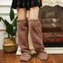Over Knee Fuzzy Socks Thigh High Stockings Long Soft Leg Warmers for Women Winter Cozy Home Sleeping, 1 Pair...